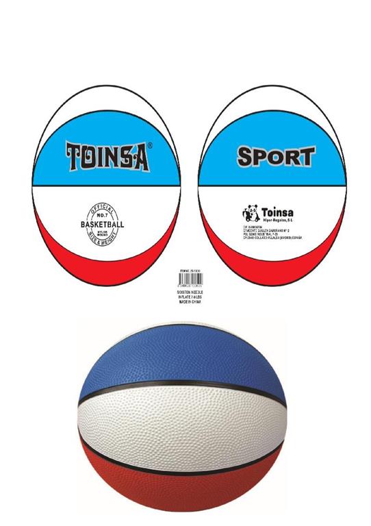 BALON BALONCESTO 25-13000 TRICOLOR