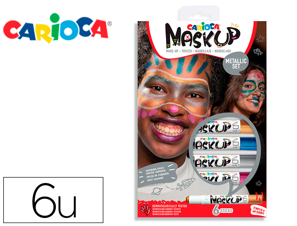 BARRA 6UDS MAQUILLAJE 43155 MASK UP