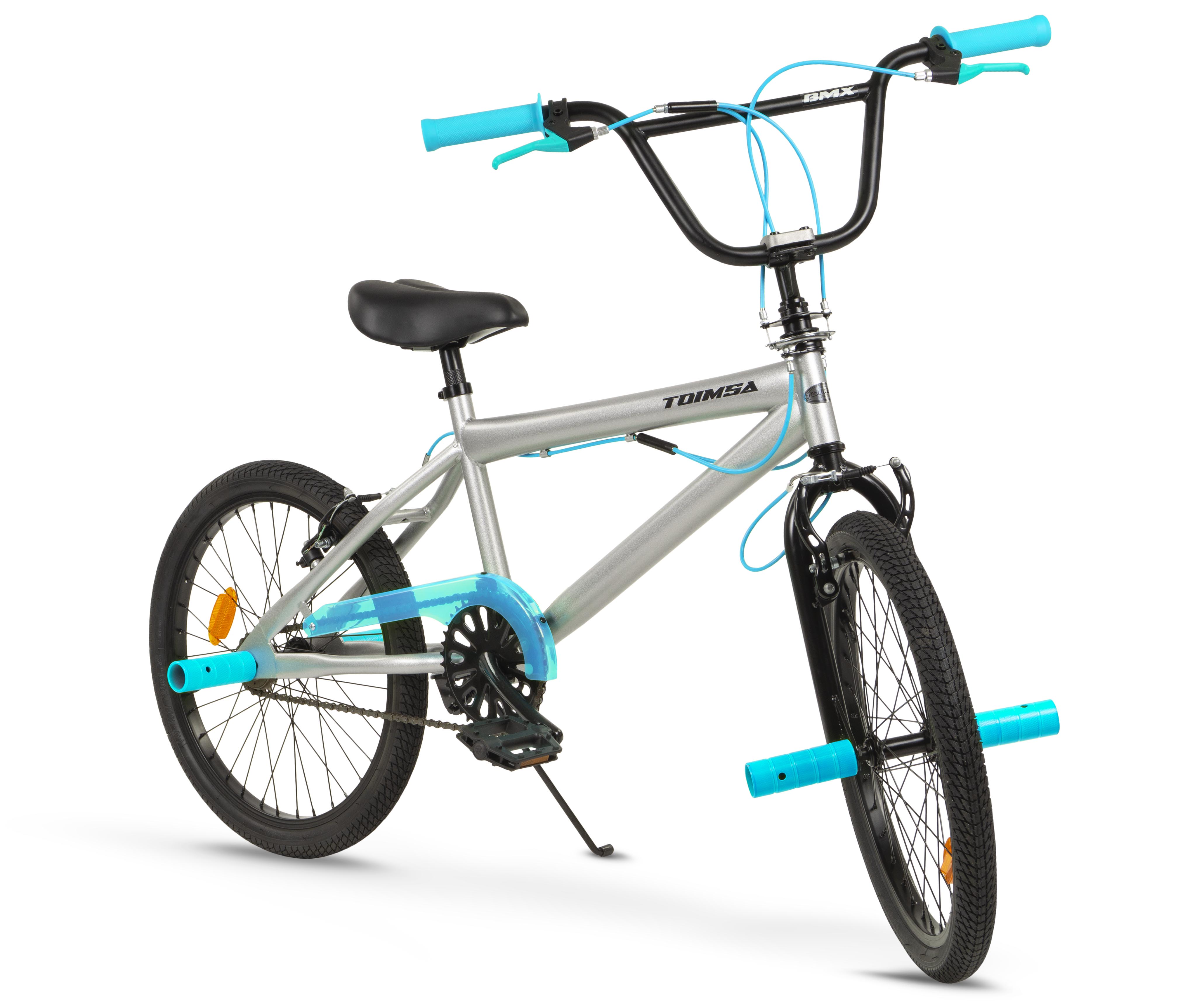 BICICLETA 546 BMX 20" RUEDA FINA AZUL/PLATA