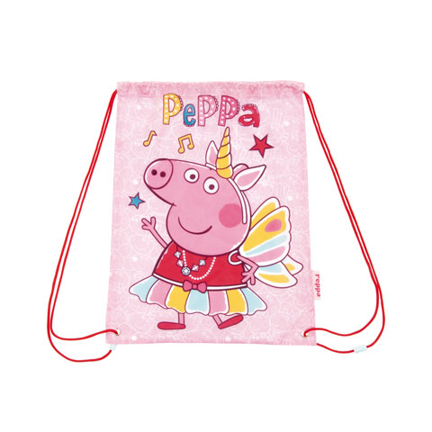 BOLSA CUERDAS PP14563 PEPPA PIG