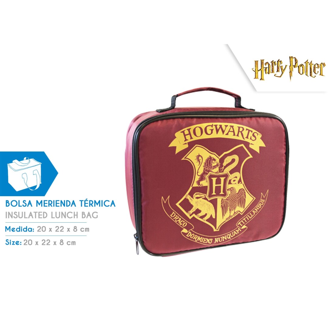 BOLSA DE ALMUERZO TERMICA HARRY POTTER HP91548