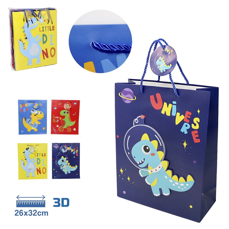 BOLSA DE REGALO BBY6392 DINO KIDS STD