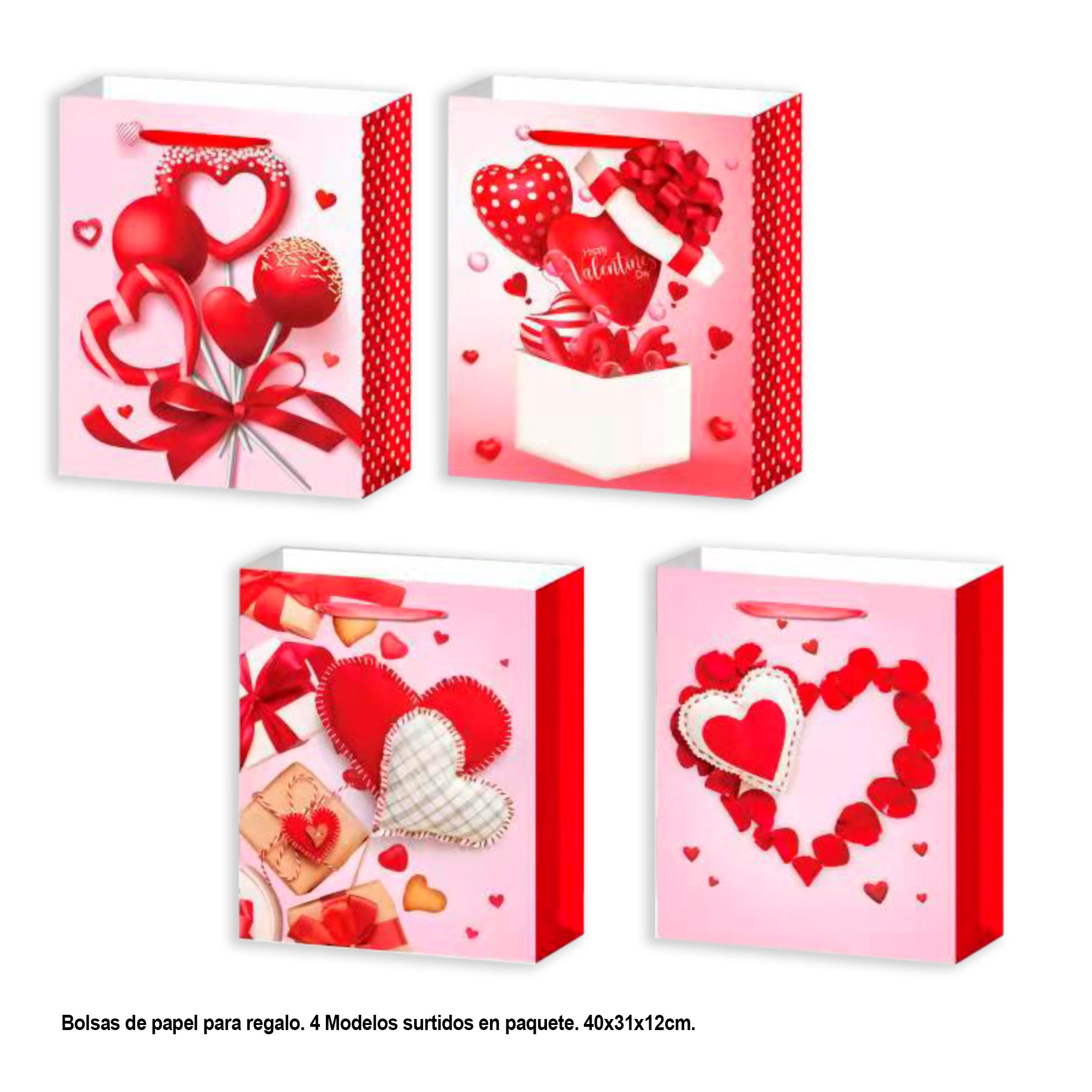 BOLSA REG. CORAZONES 37639 Y PETALOS