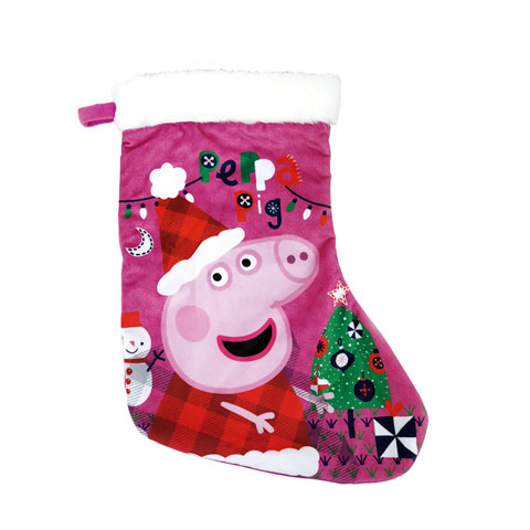 CALCETIN PEPPA PIG PP14015 PAPA NOEL 42CM