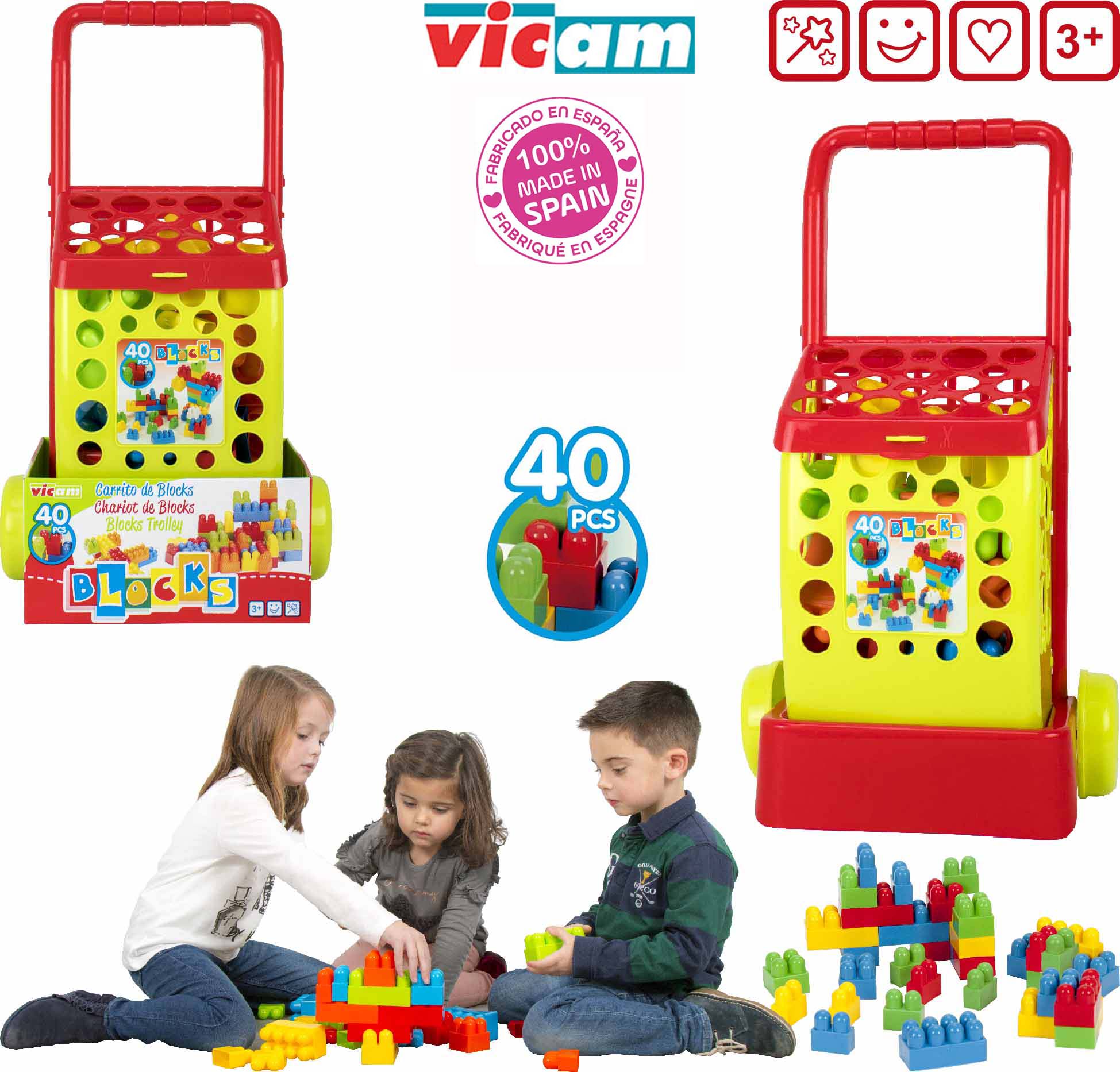 CARRITO + 40 BLOCKS REF. 35