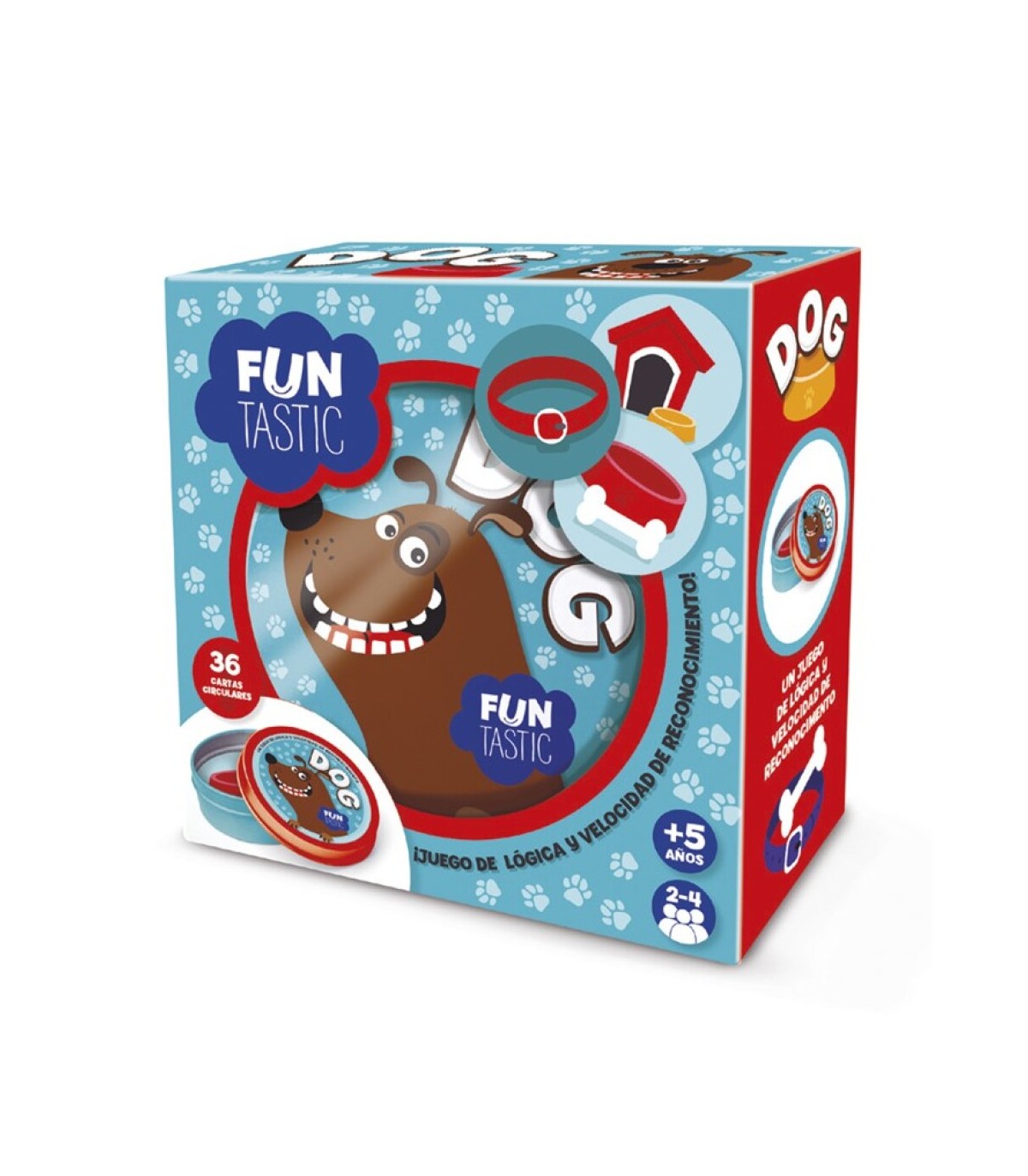 CARTAS REDONDAS FUJ008 FUNTASTIC PERRO