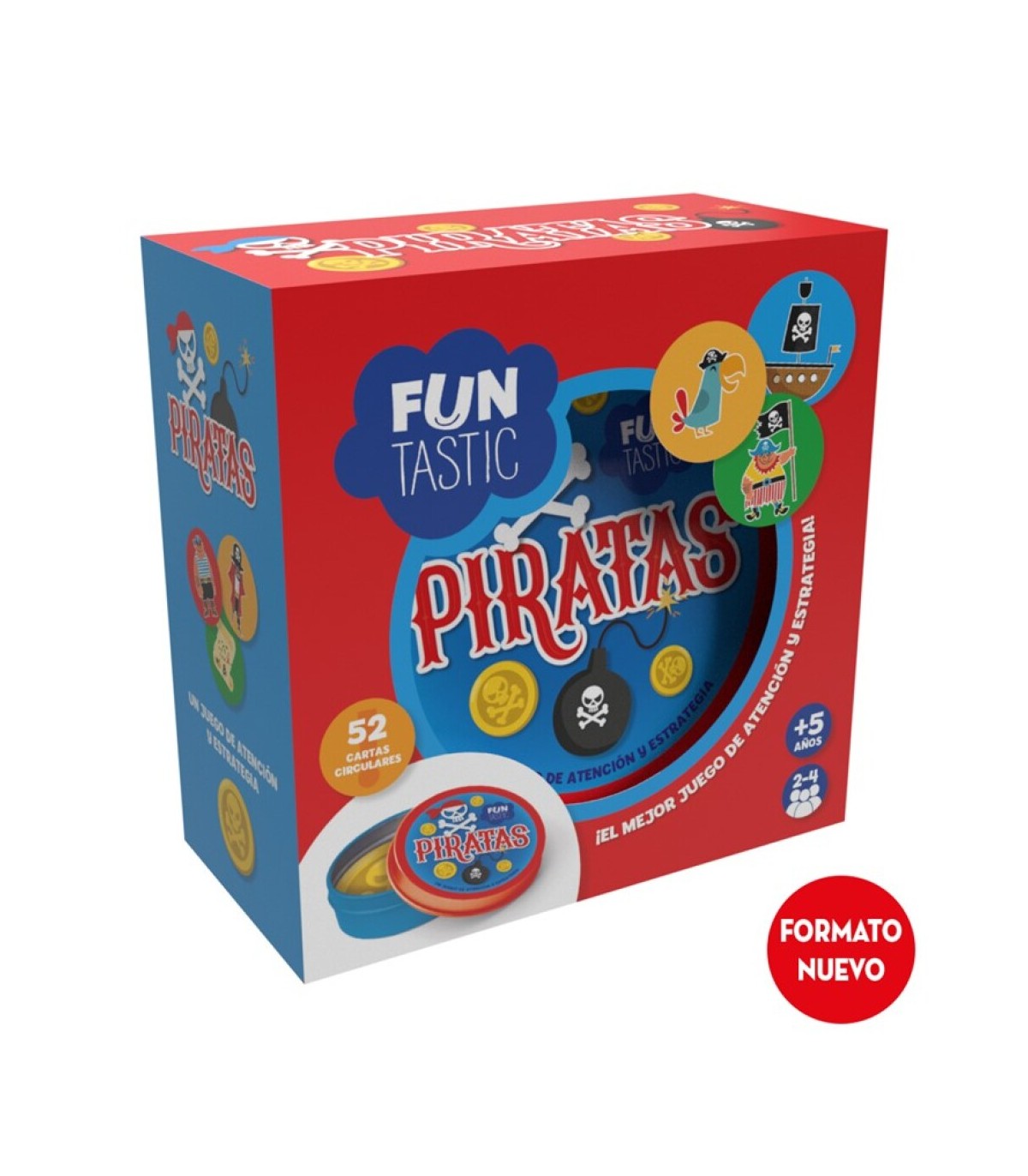 CARTAS REDONDAS FUJ012 FUNTASTIC PIRATAS