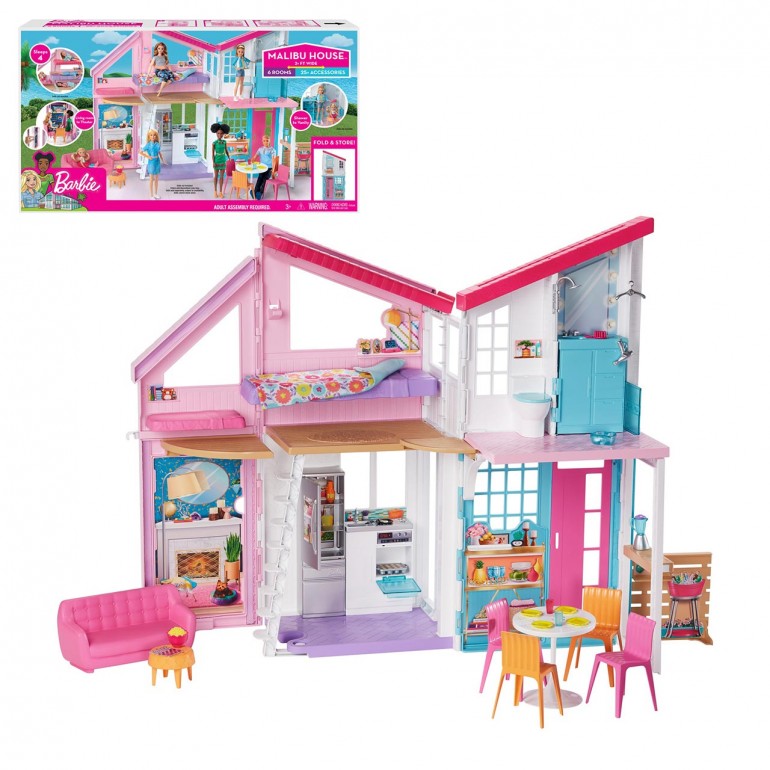 CASA BARBIE 446FXG57 MALIBU MATTEL