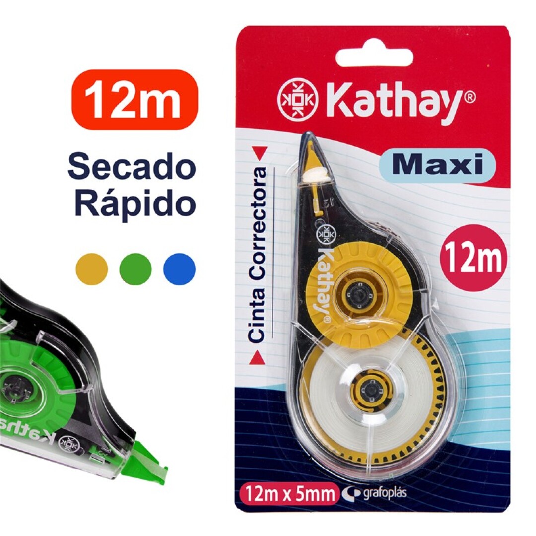 CINTA CORRECTORA 86028899 5MMX12M KATHAY