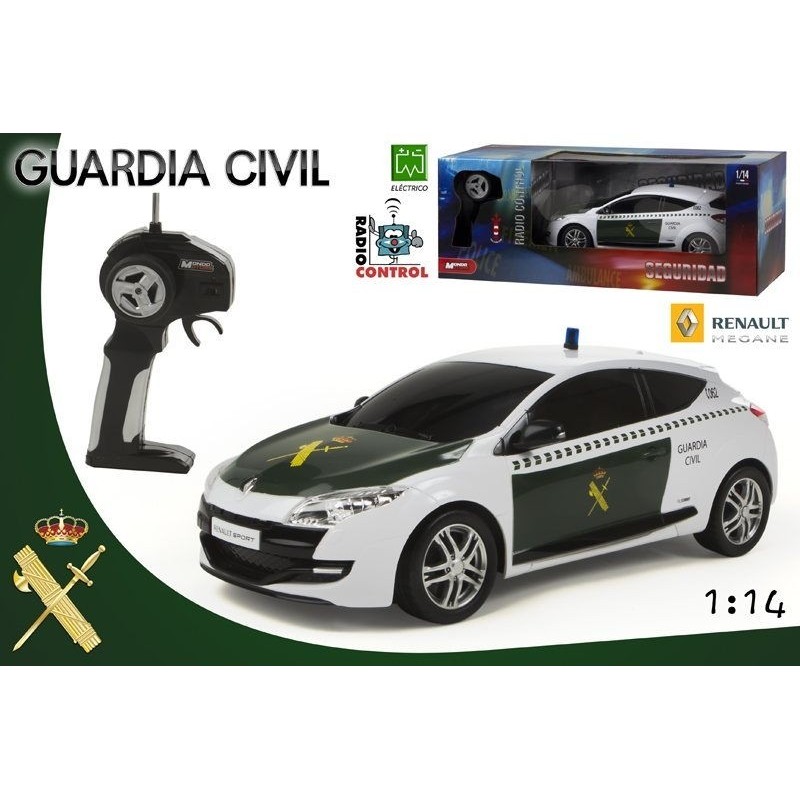 COCHE 63203 RC 1:14 RENAULT MEGANE RS GUARDIA CIVIL