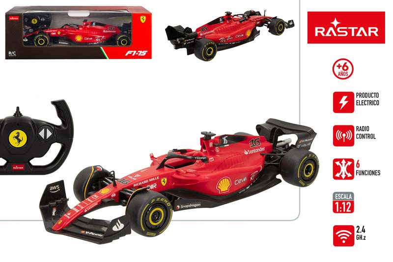 COCHE F1 41271 FERRARI RC 1:12