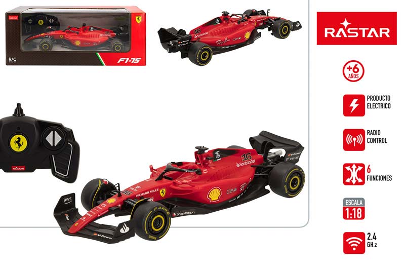 COCHE F1 41277 FERRARI 1:18 RASTAR RC