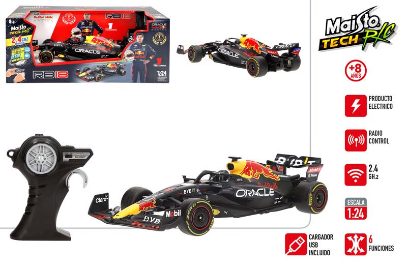 COCHE F1 78022 RED BULL ORACLE MAX VERSTAPPEN RC