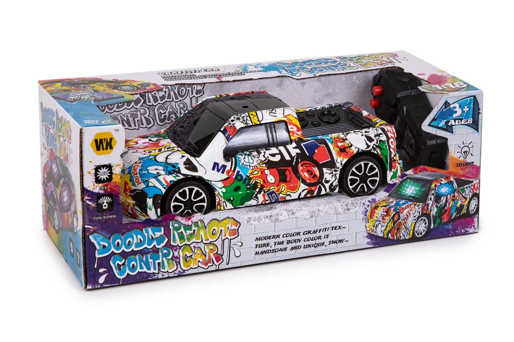 COCHE GRAFFITI RC 39-118214 2 CANALES