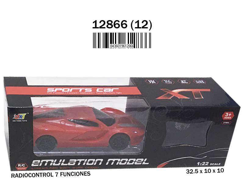 COCHE RC 12866 COL. STD (INTER22)