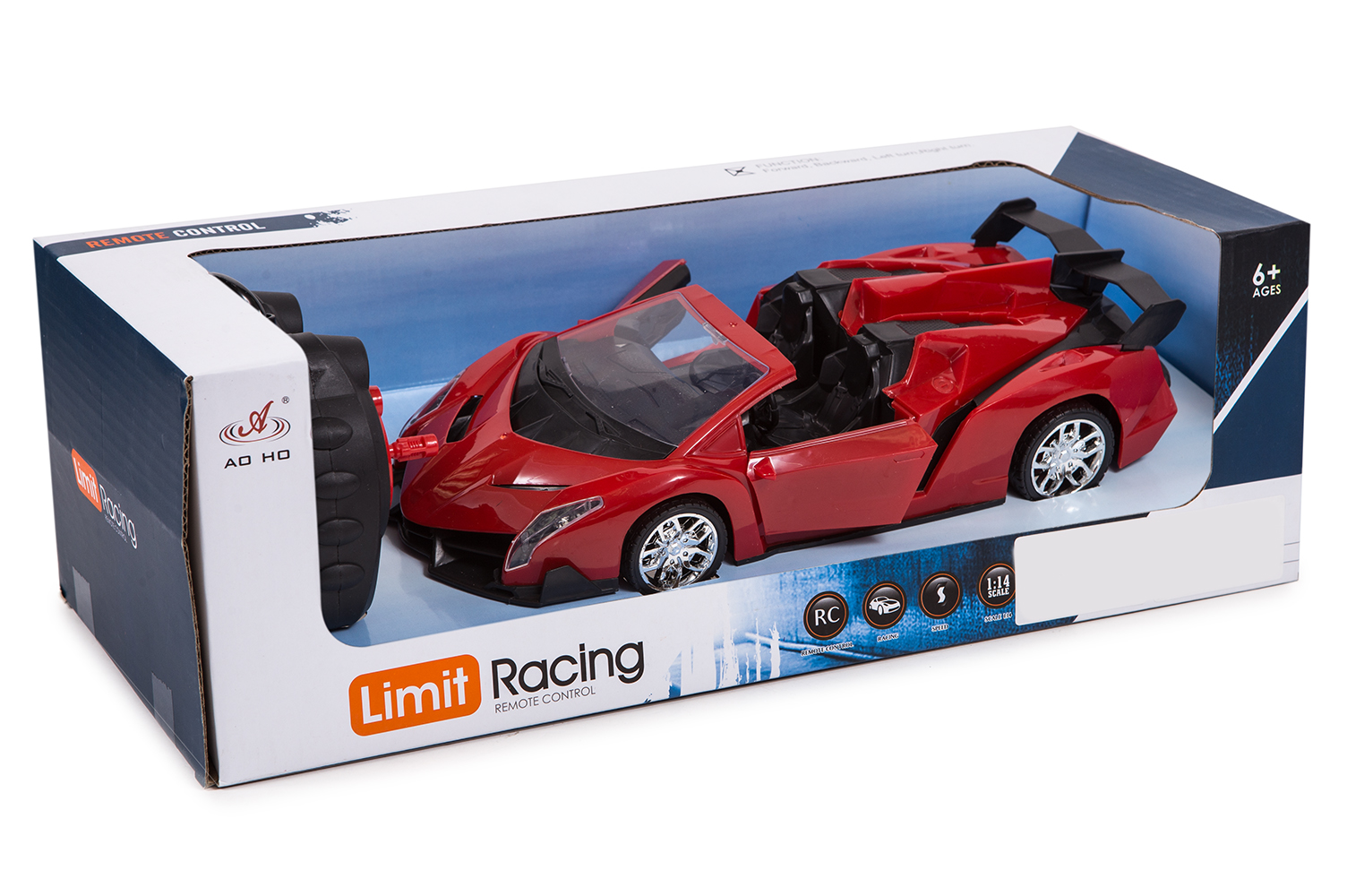 COCHE RC 39-91136 4 CANALES DEPORTIVO CON LUZ