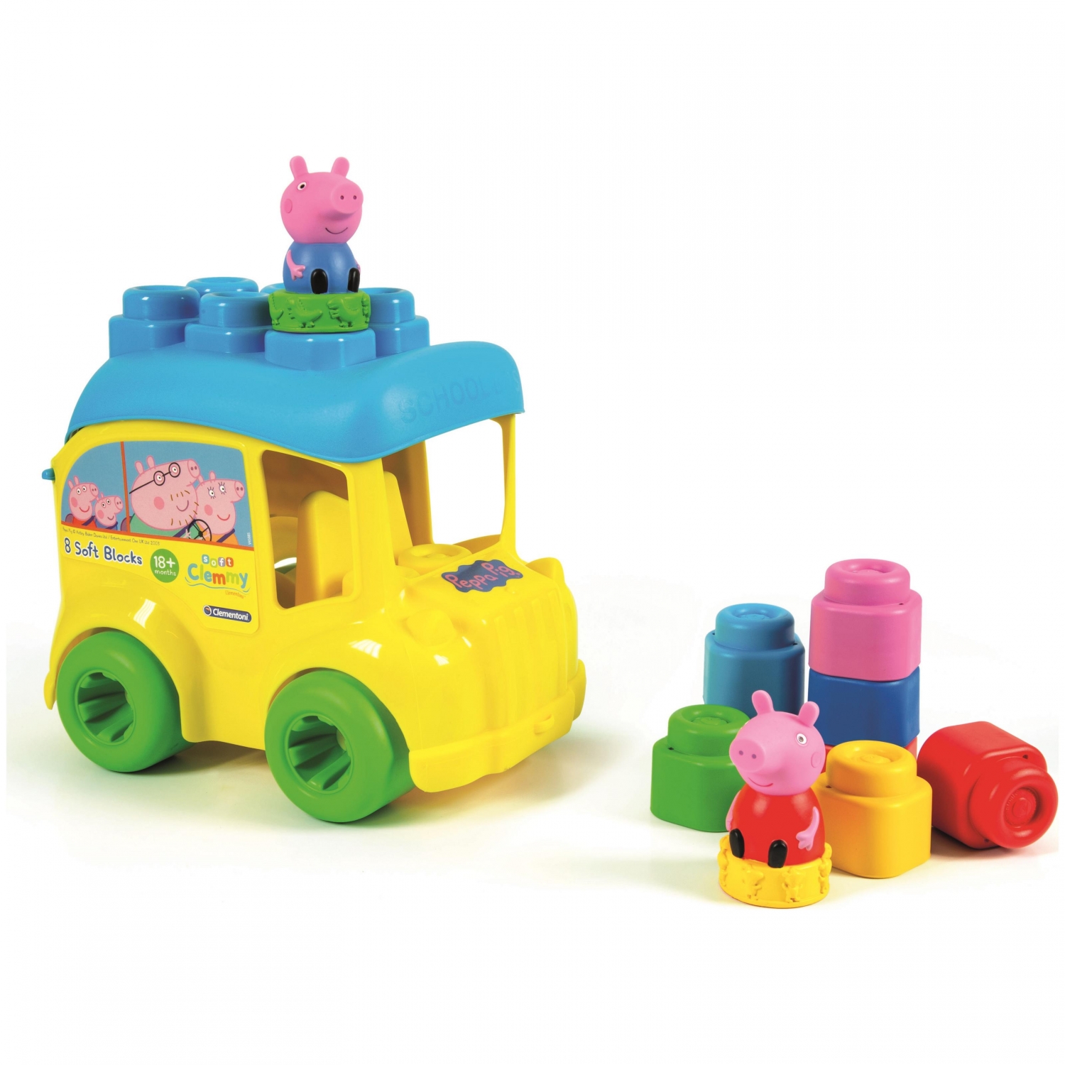 COCHE Y FIGURAS CLEMMY 17248 BABY AUTOB PEPPA PIG