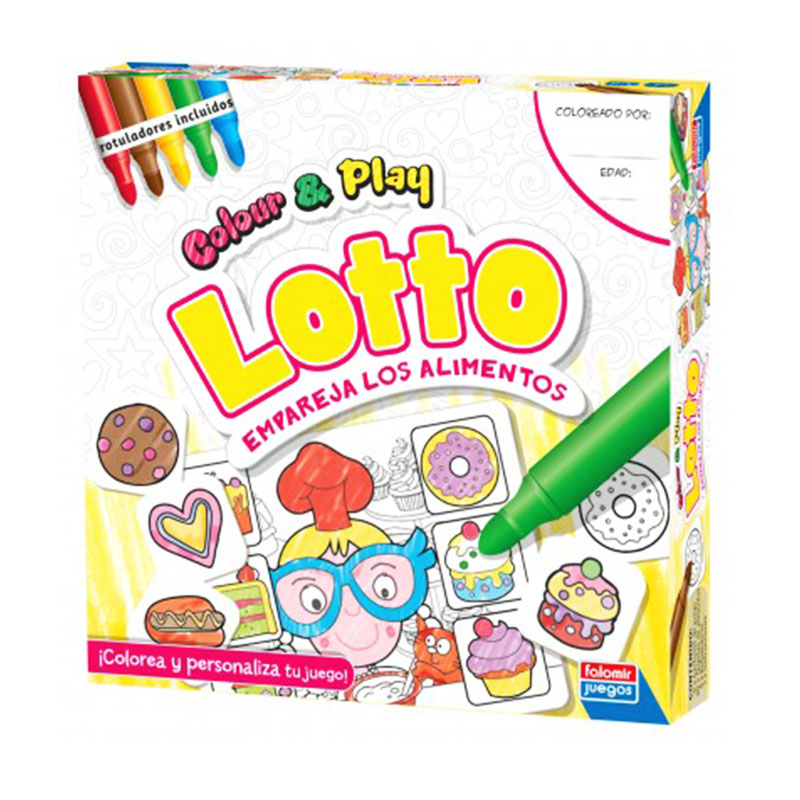 COLOR & PLAY 29764 LOTTO**