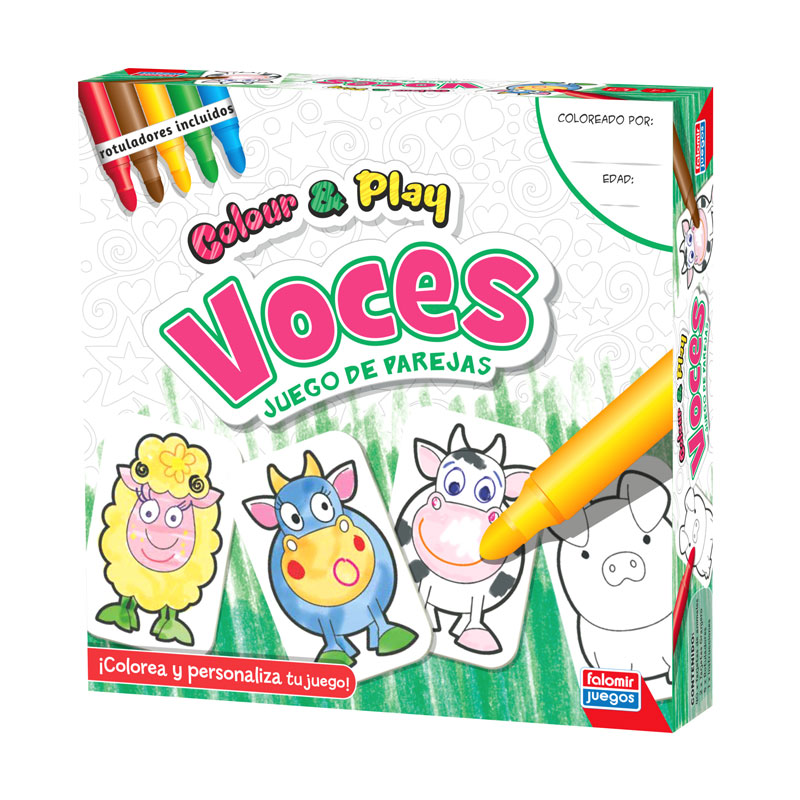 COLOR & PLAY VOCES 29763 **