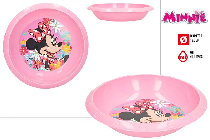 CUENCO 71664 VALUE PLASTICO MINNIE