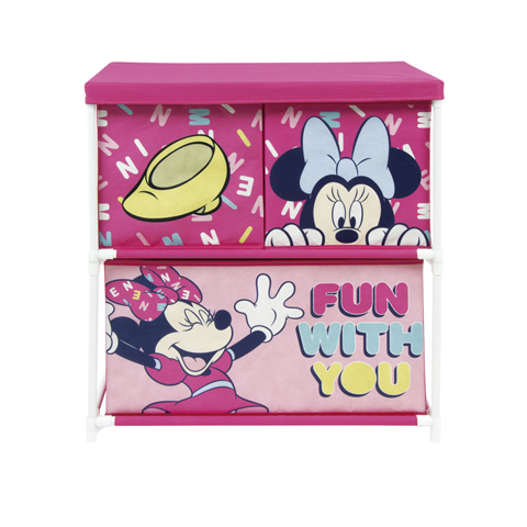 ESTANTERIA ALM. WD14426 3 CAJONES MINNIE 53X30X60CM