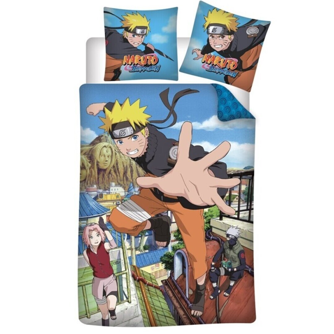 FUNDA NORDICA ALGODON 140X200CM NARUTO 005NRT-DV