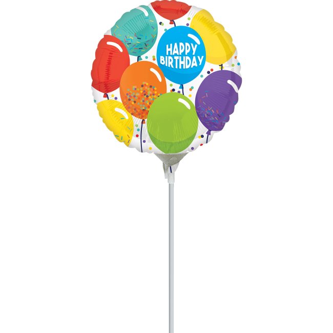 GLOBO 4067409 9/23CM MINI BDAY CELEBRATION