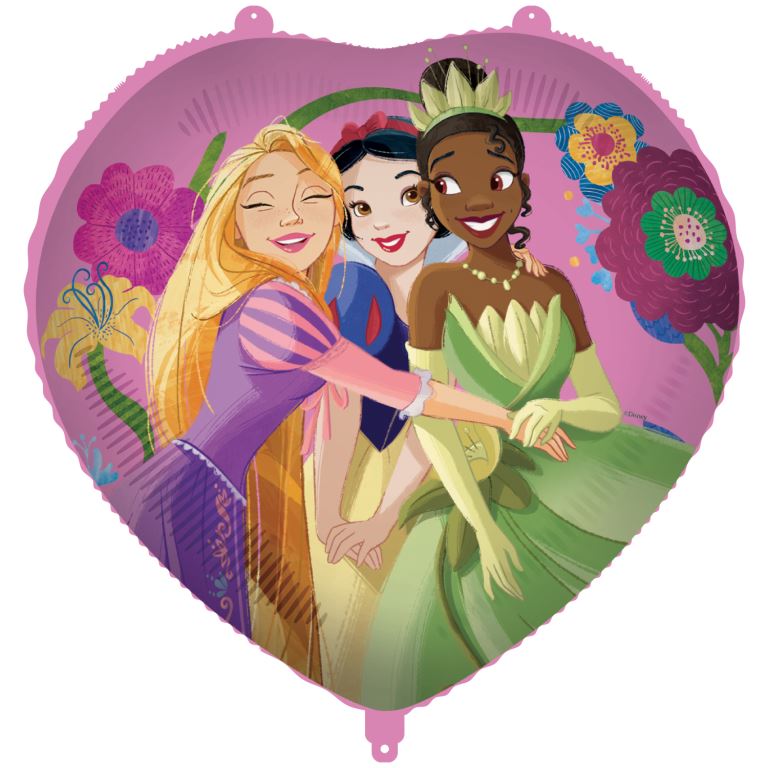 GLOBO FOIL 94990 PRINCESAS CORAZON 18/46CM**