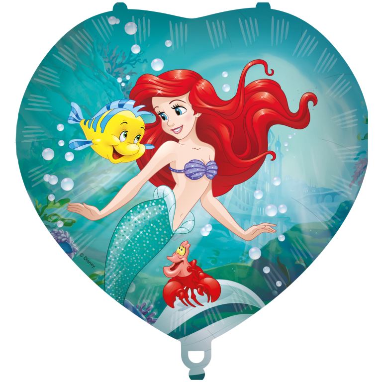 GLOBO FOIL 95669 ARIEL CORAZON 18/46CM**