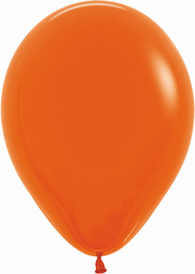 GLOBO LATEX R12-061 NARANJA 30CM