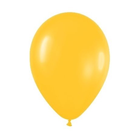 GLOBO R12-021 LATEX AMARILLO 50 UDS