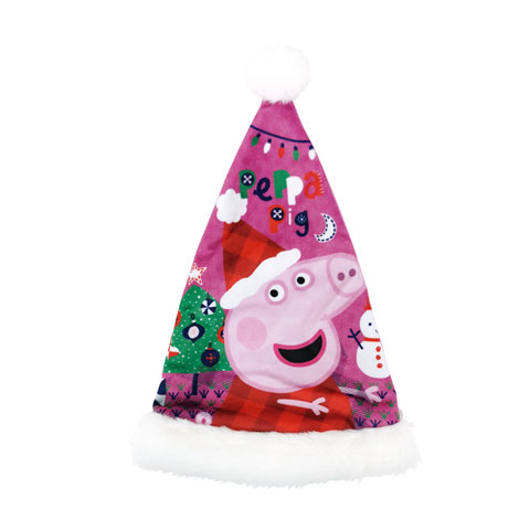 GORRO PAPA NOEL PP14016 PEPPA PIG 37CM