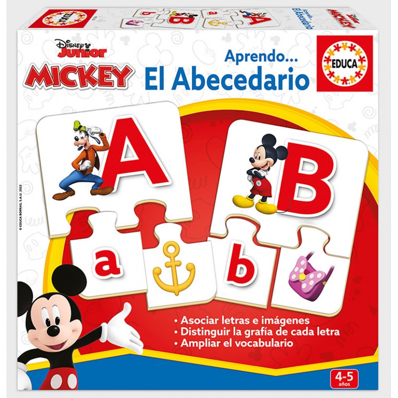 JUEGO 19328 APRENDO EL ABECEDARIO MICKEY