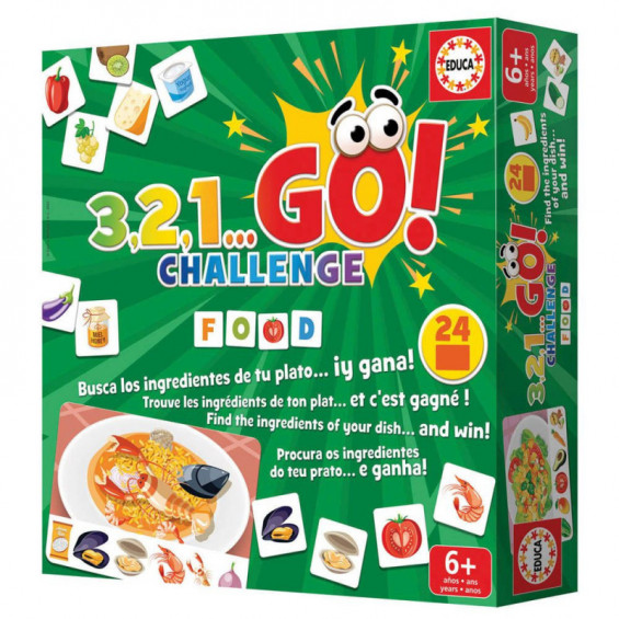 JUEGO 3,2,1 GO CHALLENGE FOOD 19392