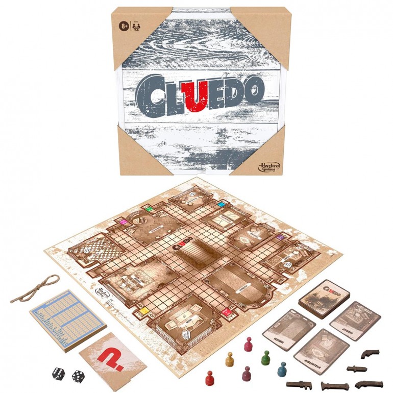 JUEGO CLUEDO EDICIÓN VINTAGE 456E2482 HASBRO GAMING**