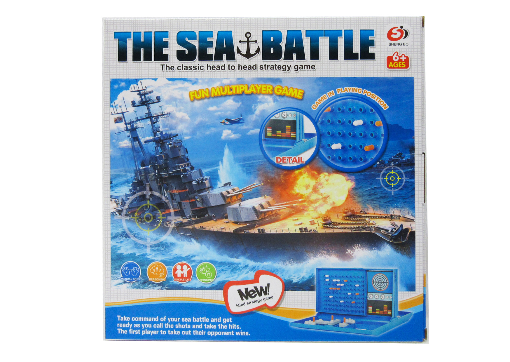 JUEGO GUERRA BARCOS 6367486