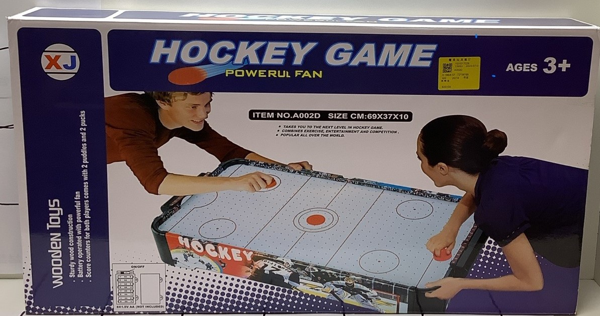 JUEGO HOCKEY 1605 CON AIRE A PILAS 69X37CM