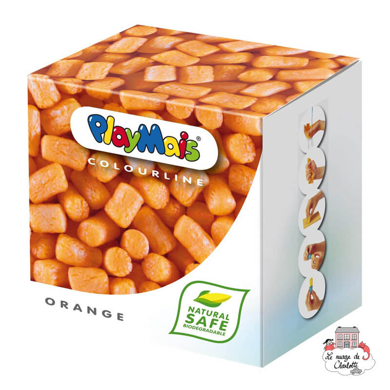 JUEGO MOLDEABLE PLAYMAIS HI-559184 NARANJA