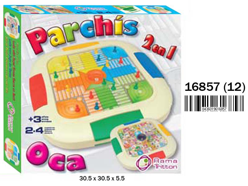 JUEGO PARCHIS Y OCA 16857 (INTER22)