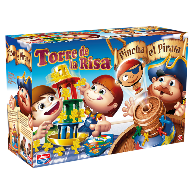 JUEGO PINCHA 7777 PIRATA + TORRE RISA