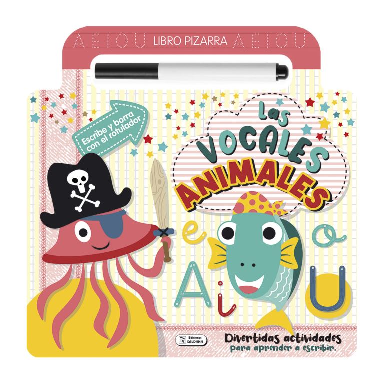 LIBRO CCD233-1 PIZARRA: VOCALES