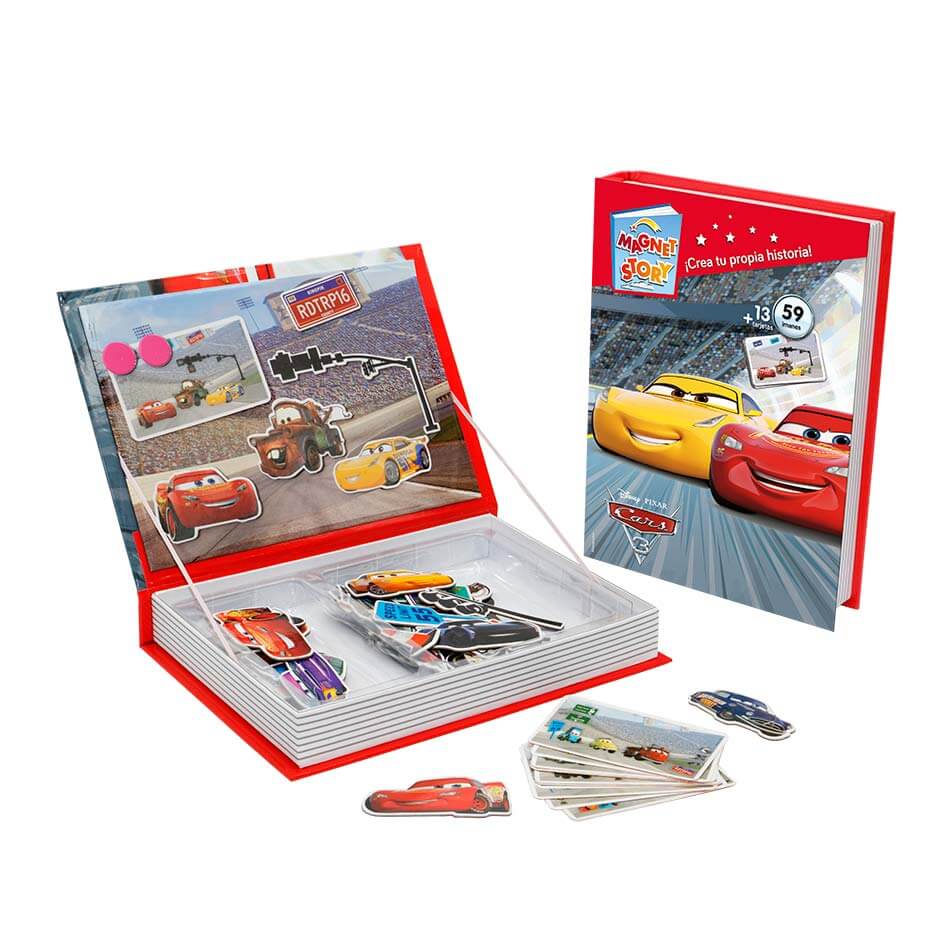 LIBRO MAGNETICO STORY 29718 DISNEY CARS**