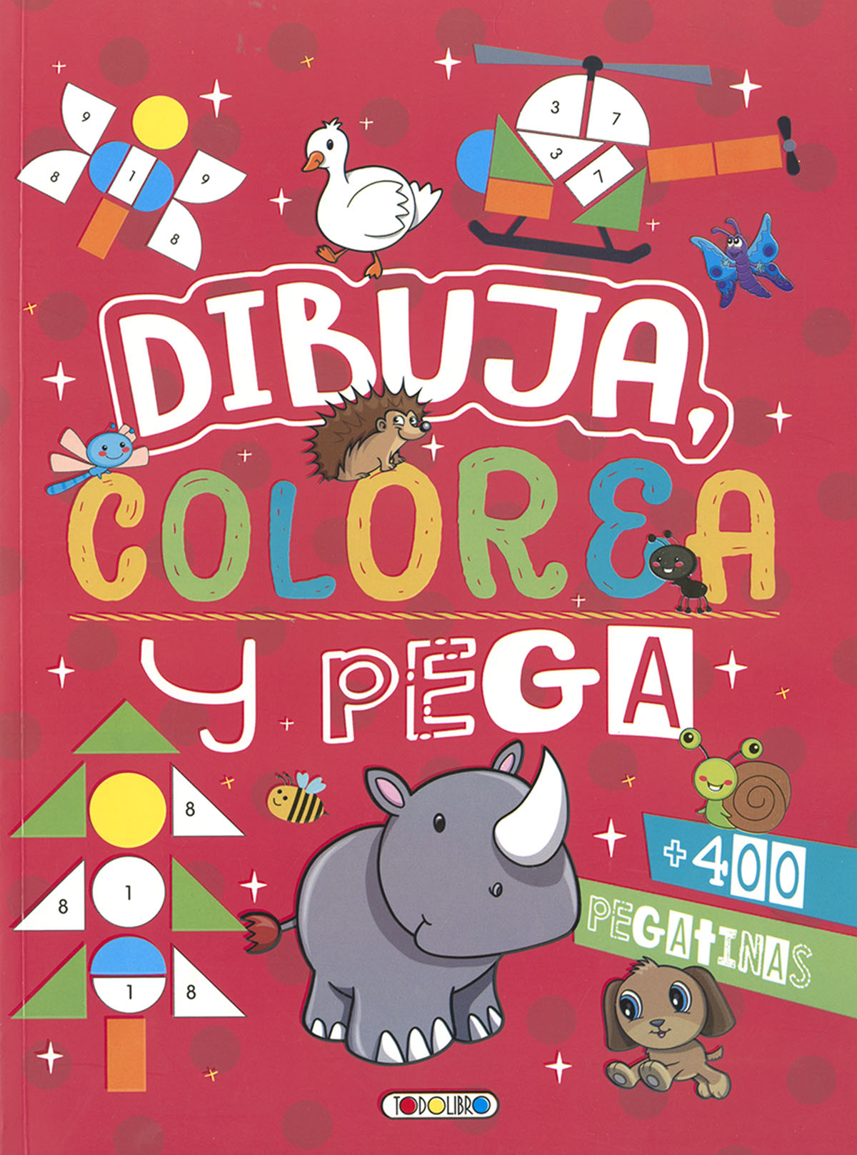 LIBRO T5072003 DIBUJA, COLOREA Y PEGA**