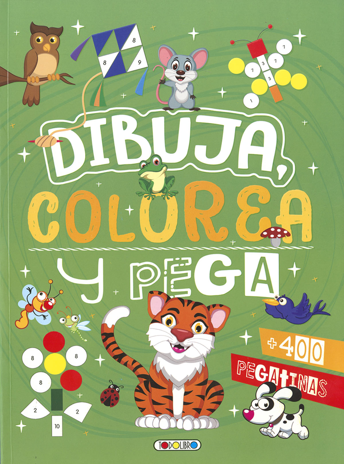 LIBRO T5072004 DIBUJA, COLOREA Y PEGA**