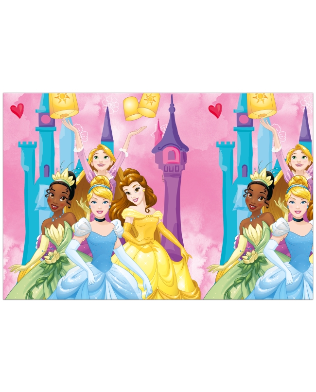 MANTEL PLASTICO 93850 120X180CM PRINCESAS