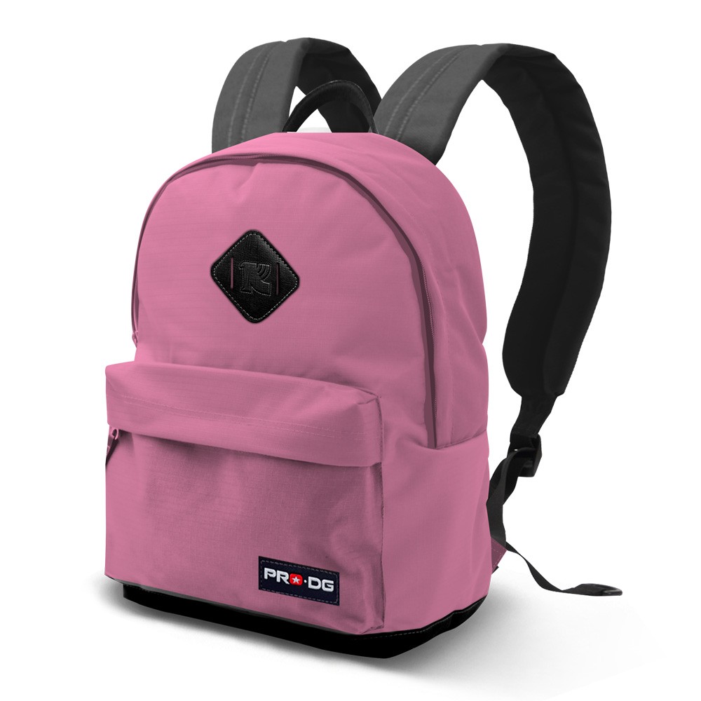 MOCHILA 39612 PRODG 30CM FREETIME PQ BLOCK PINK**