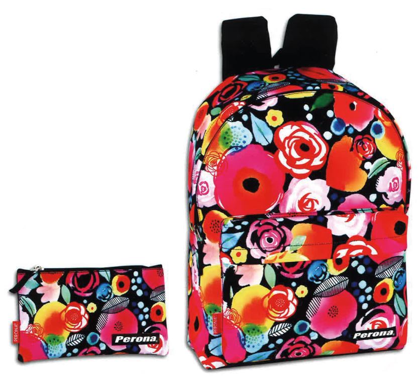 MOCHILA 55078 + PORTATODO BOUQUET**