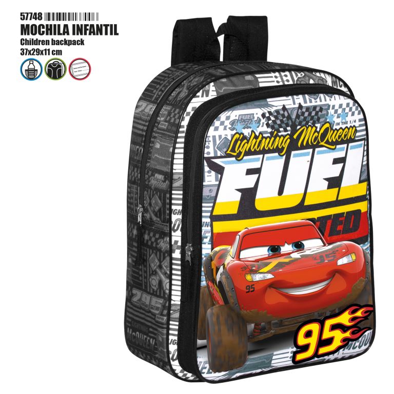 MOCHILA 57748 INFANTIL FUEL CARS**