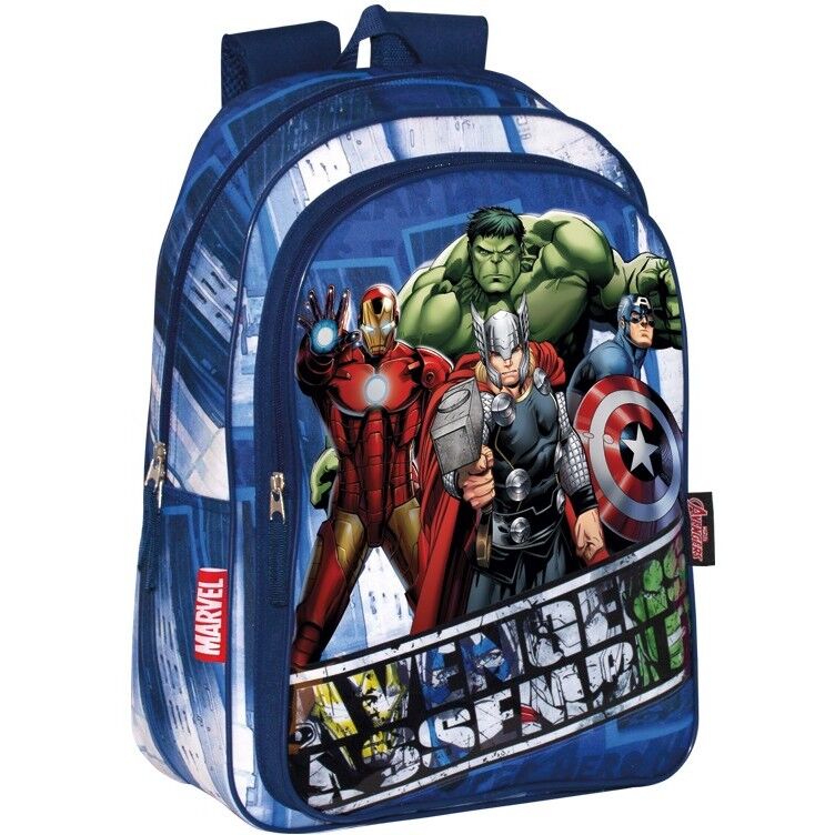 MOCHILA 57812 JR AVENGERS 43X30X14CM**