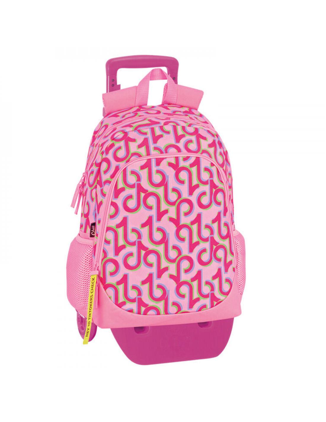 MOCHILA 58330 C/CARRO TIKTOK DUETS 43X30X15CM**